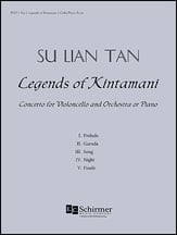 Legends of Kintamani Cello and Piano Score cover